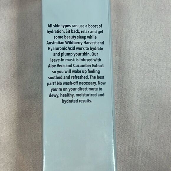 FLIGHT MODE Skincare High Altitude Hydration Mask 1.69 oz Overnight Treatment - Picture 7 of 9